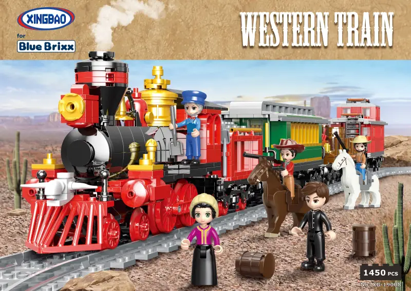 BlueBrixx Western Train • Set 103436 • SetDB