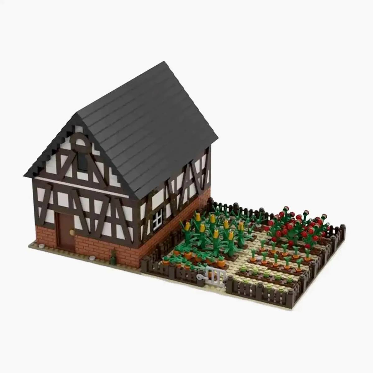 Small timber barn with vegetable garden (BB-103457) — Prix et comparaison | Brick Broker