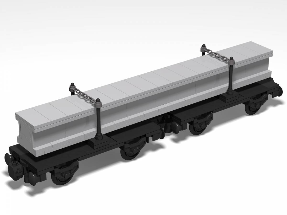 Wagon de transport long (BB-103611) — Prix et comparaison | Brick Broker