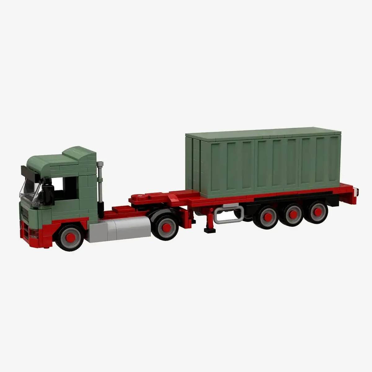 Logistics Truck with Seacontainer (BB-103811) — Prix et comparaison | Brick Broker