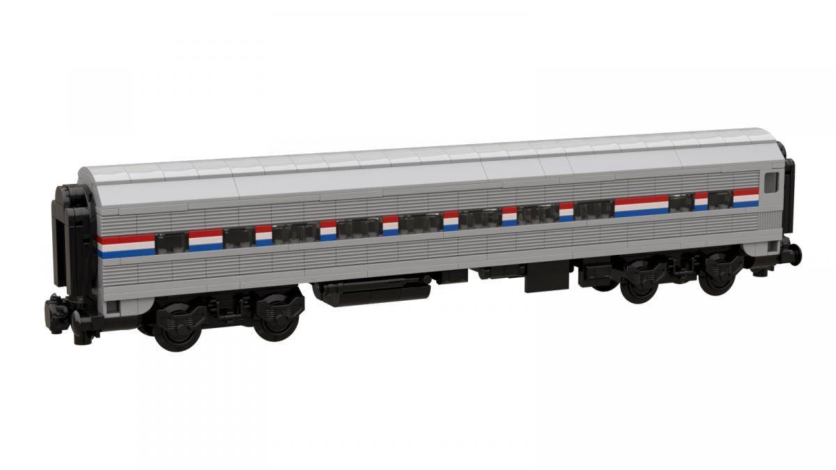 Voiture de passager USA gris-noir (BB-103858) — Prix et comparaison | Brick Broker