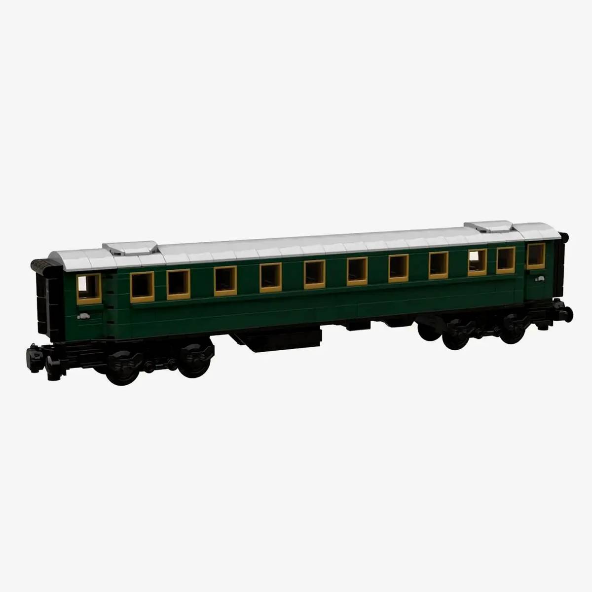 Voiture passagers vert foncé (BB-103880) — Prix et comparaison | Brick Broker