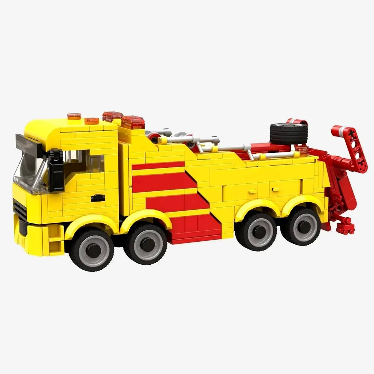 Dépanneuse jaune et rouge (BB-103910) — Prix et comparaison | Brick Broker