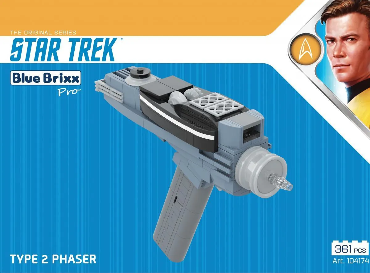BlueBrixx STAR TREK Phaser Type 2 • Set 104174 • SetDB