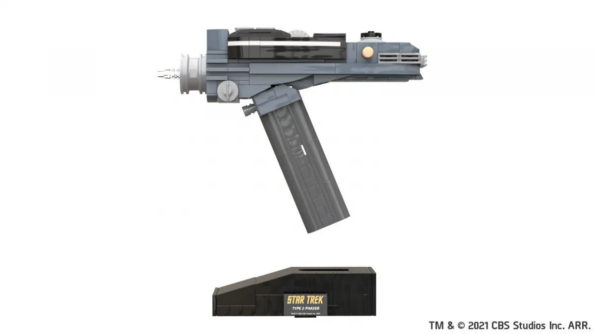 BlueBrixx STAR TREK Phaser Type 2 • Set 104174 • SetDB