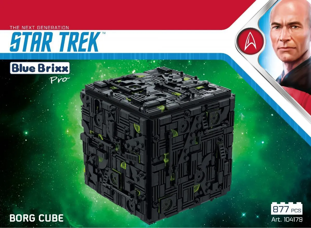 BlueBrixx STAR TREK Borg Cube • Set 104179 • SetDB