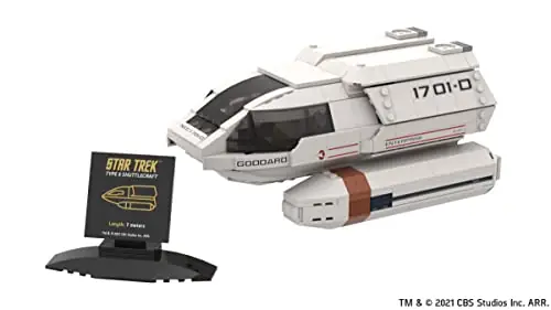 BlueBrixx STAR TREK Type 6 Shuttlecraft • Set 104182 • SetDB