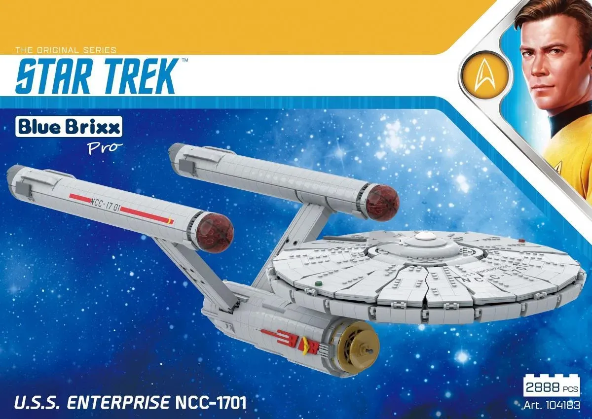 BlueBrixx STAR TREK USS Enterprise NCC-1701 • Set 104183