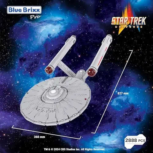 BlueBrixx STAR TREK USS Enterprise NCC-1701 • Set 104183