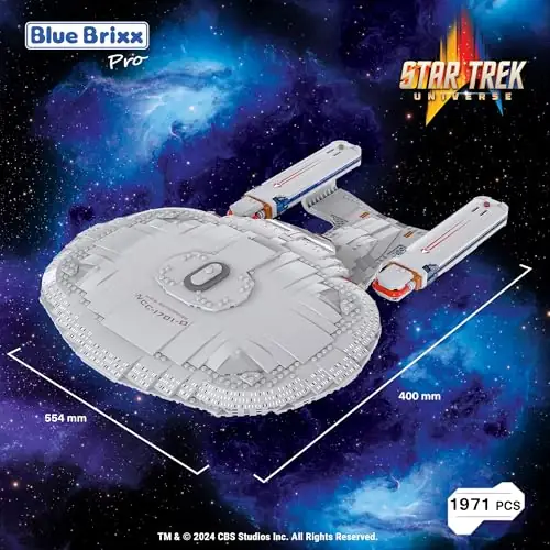 BlueBrixx STAR TREK USS Enterprise NCC-1701-D • Set 104184