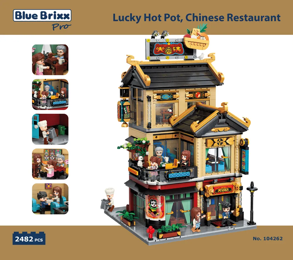 BlueBrixx Lucky Hot Pot, Chinese Restaurant • Set 104262