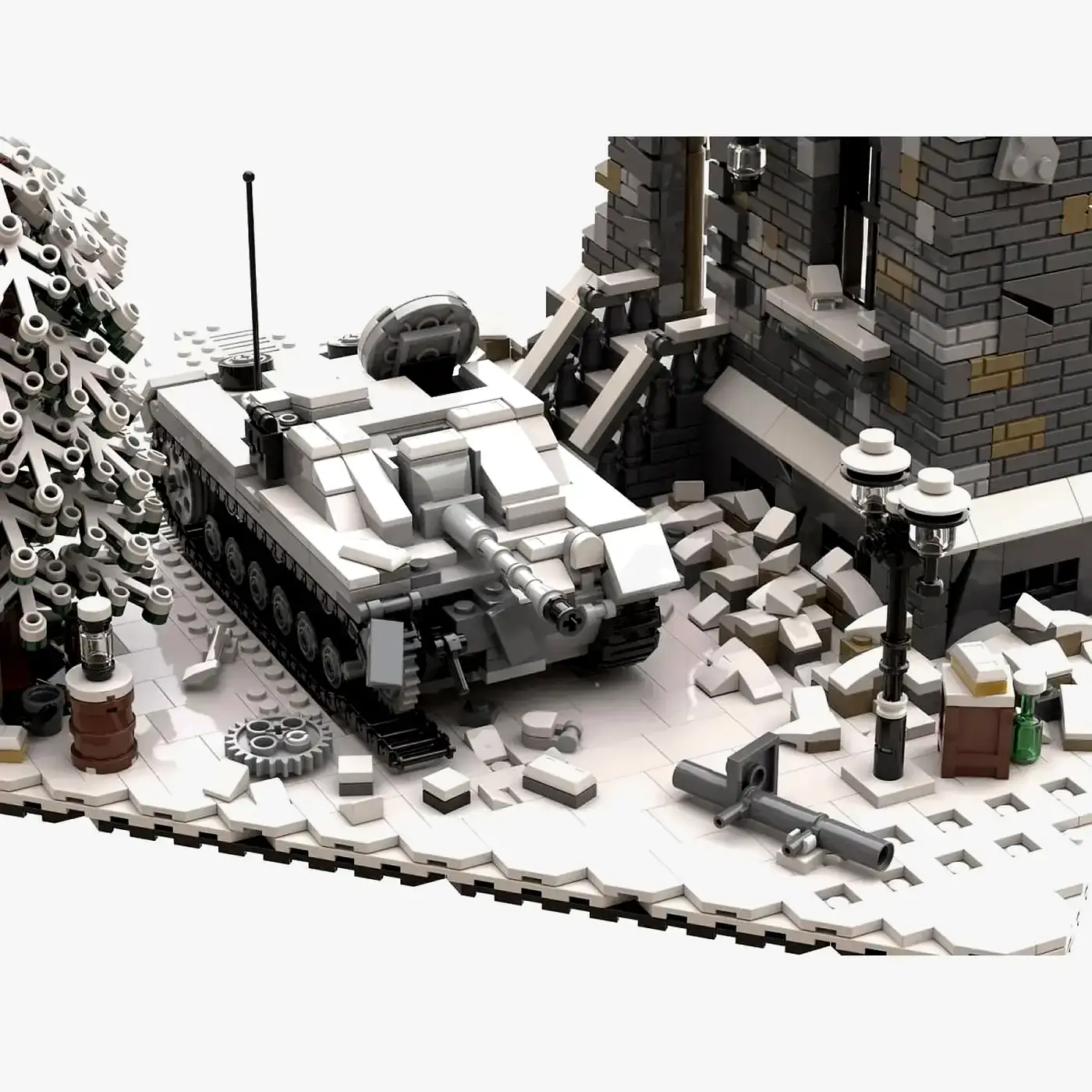 BlueBrixx Diorama Battle of Stalingrad • Set 104315 • SetDB