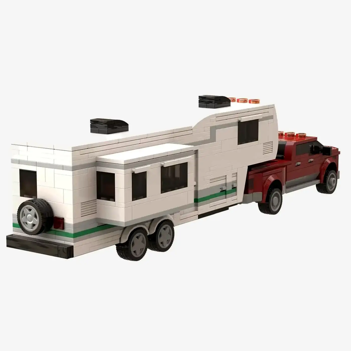 Lego Fifth Wheel Camper Moc BlueBrixx 5th Wheel Camper • Set