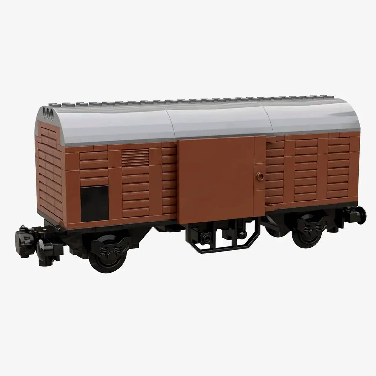 Wagon couvert, marron (BB-104368) — Prix et comparaison | Brick Broker