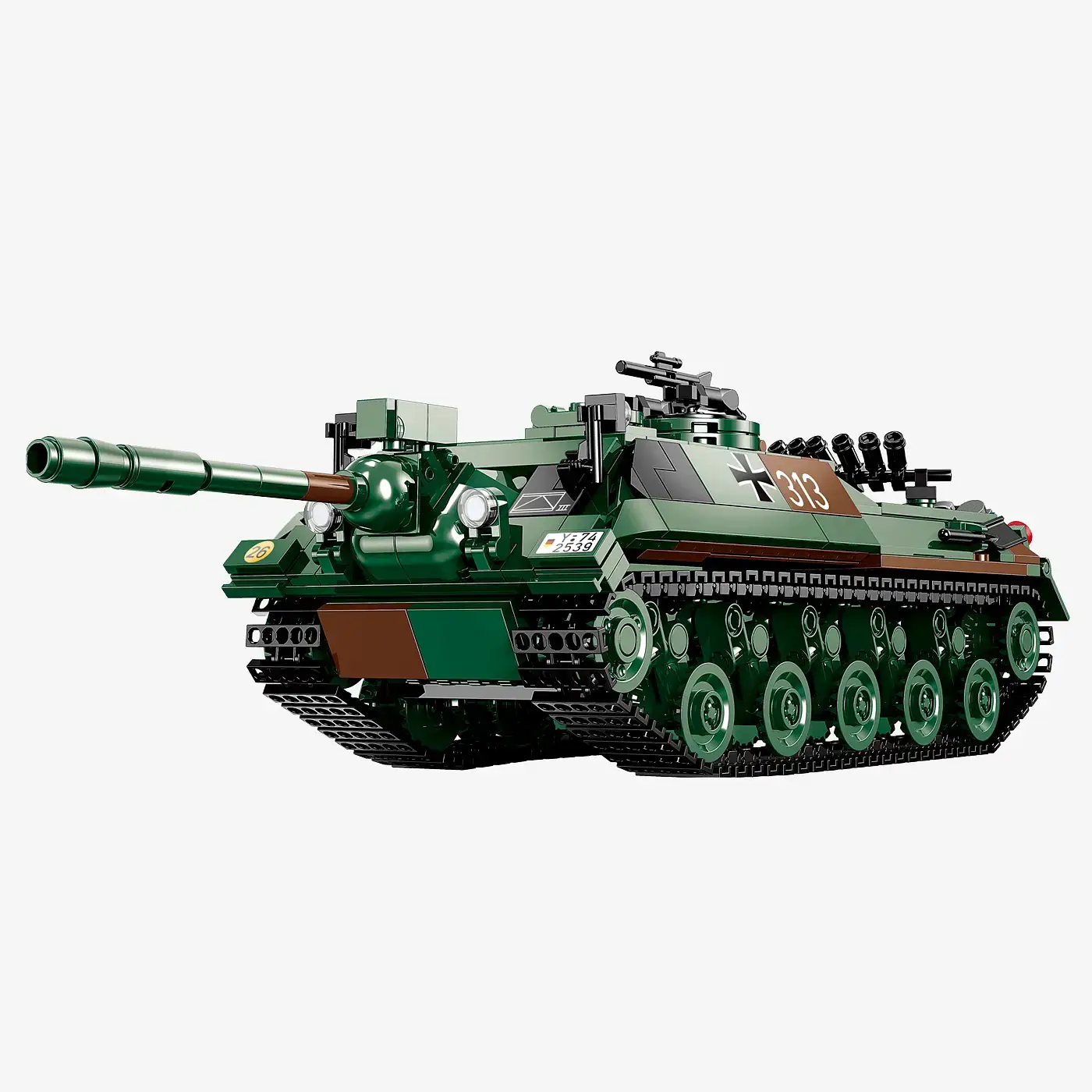 BlueBrixx Cannon fighter tank 4-5 , Bundeswehr • Set 104519