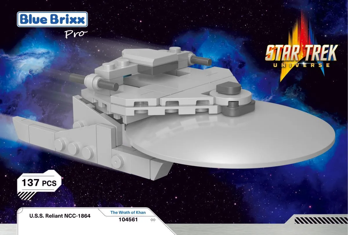 BlueBrixx STAR TREK USS Reliant NCC-1864 • Set 104561
