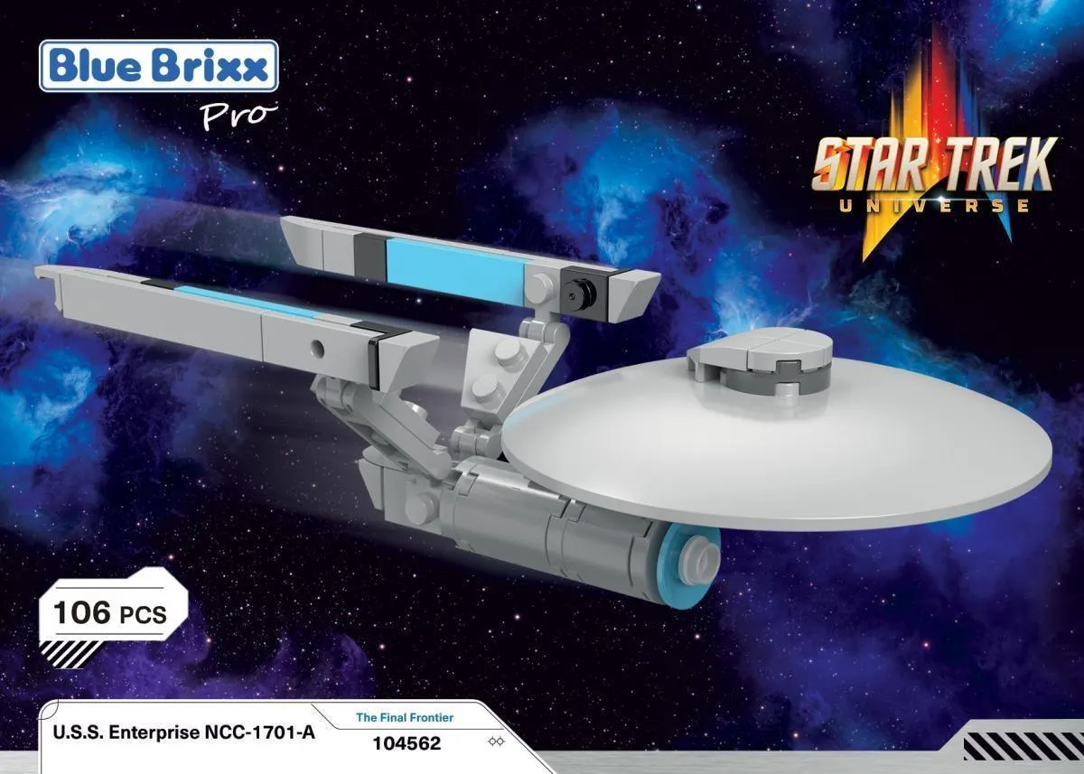 BlueBrixx STAR TREK USS Enterprise NCC-1701-A • Set 104562