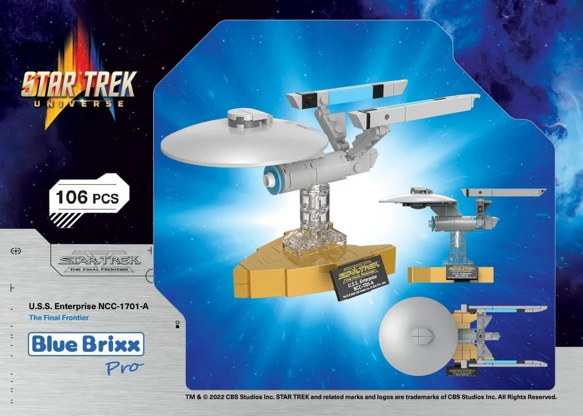 BlueBrixx STAR TREK USS Enterprise NCC-1701-A • Set 104562
