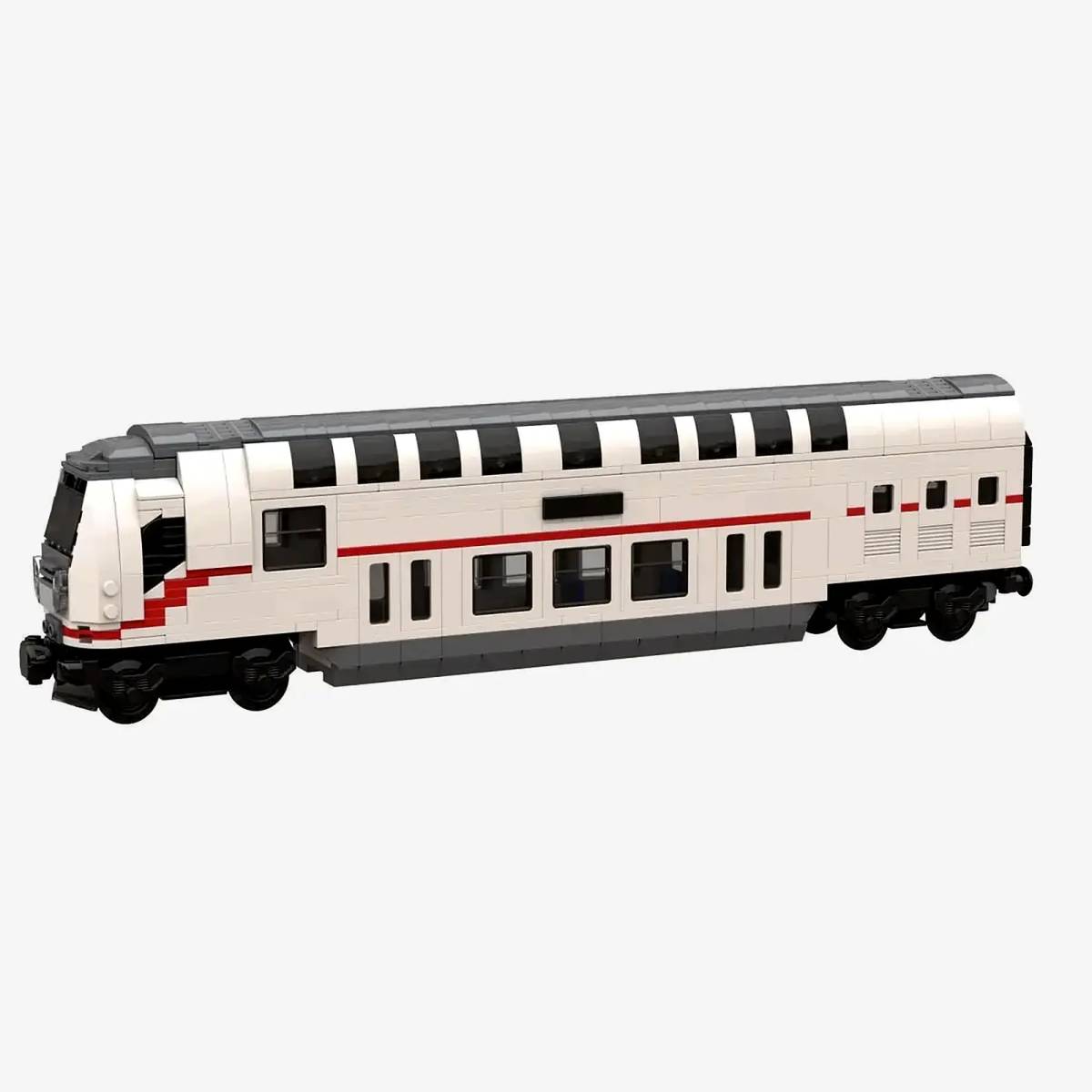 Voiture de contrôle blanche et rouge (BB-104595) — Prix et comparaison | Brick Broker