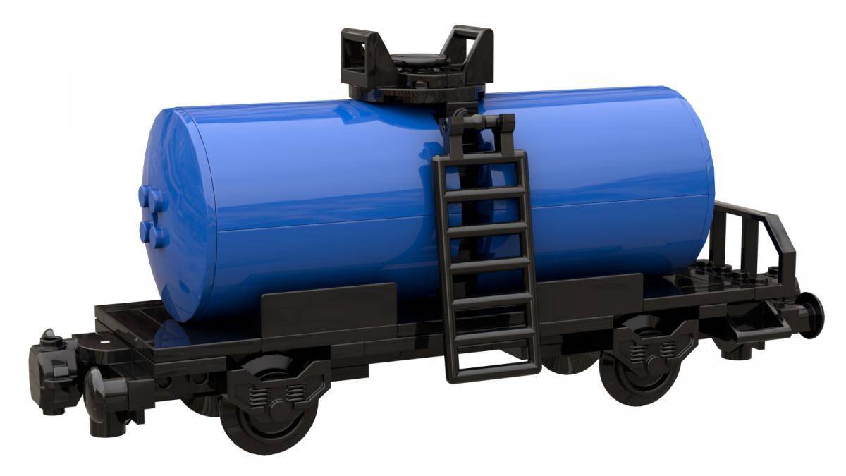 Tank car black blue (BB-104623) — Prix et comparaison | Brick Broker