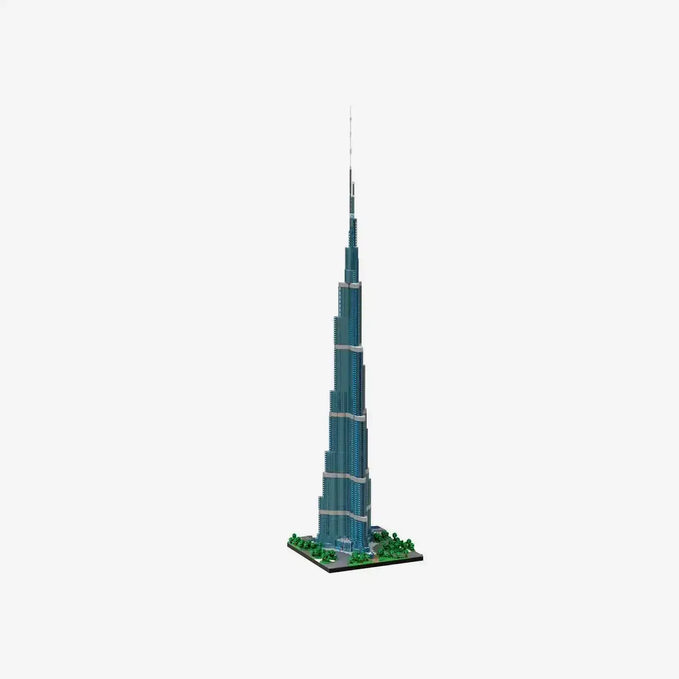 BlueBrixx Burj Khalifa • Set 104784 • SetDB • Merlins Bricks