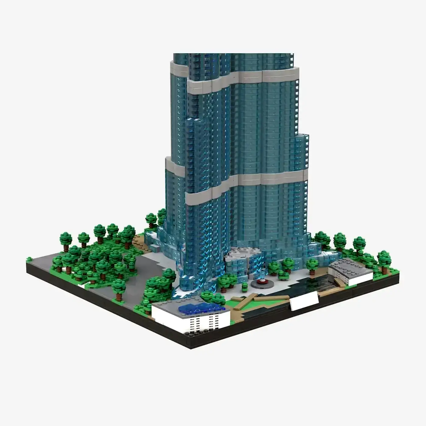 BlueBrixx Burj Khalifa • Set 104784 • SetDB • Merlins Bricks
