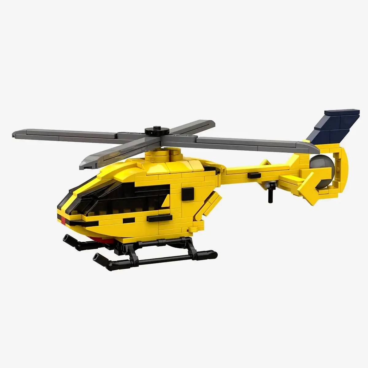 Hélicoptère de secours jaune (BB-104847) — Prix et comparaison | Brick Broker