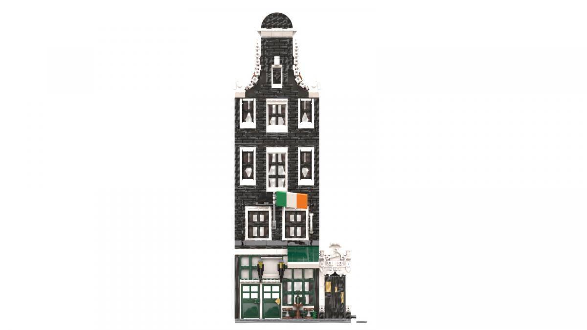 Façade de maison néerlandaise Amstel 6 (BB-104917) — Prix et comparaison | Brick Broker