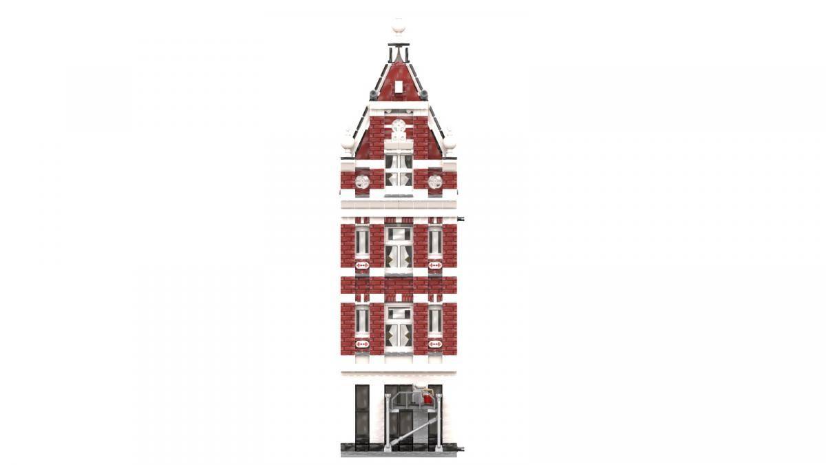 Façade de maison néerlandaise Amstel 7 (BB-104918) — Prix et comparaison | Brick Broker