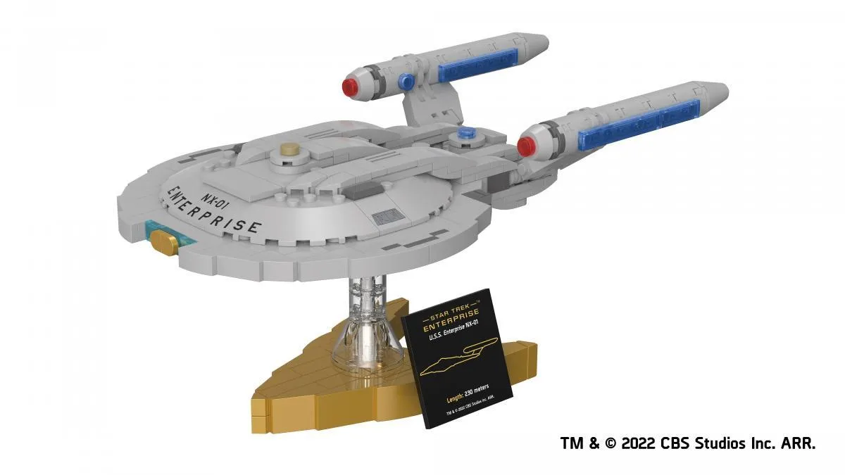 BlueBrixx STAR TREK USS Enterprise NX-01 • Set 104954