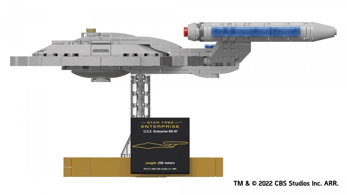 BlueBrixx STAR TREK USS Enterprise NX-01 • Set 104954