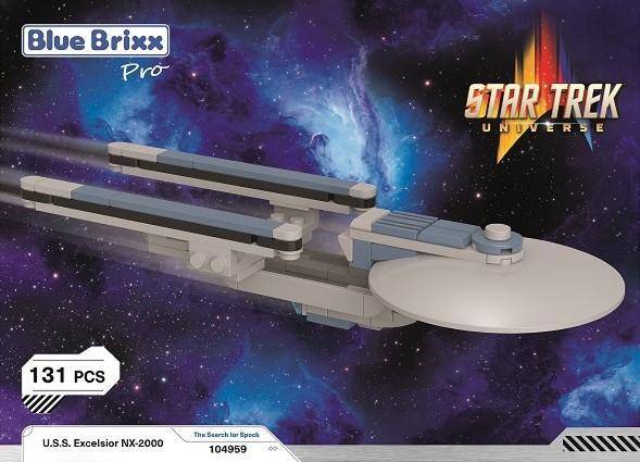 STAR TREK USS Excelsior NX-2000 (BB-104959) — Prix et comparaison | Brick Broker