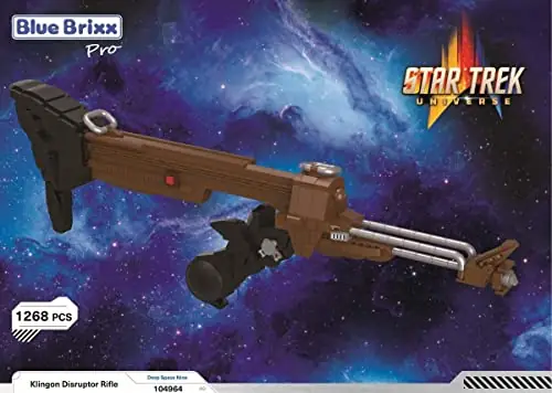 BlueBrixx STAR TREK Klingon Disruptor Rifle • Set 104964
