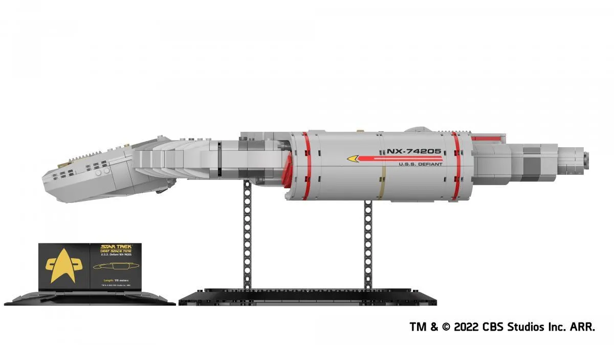 BlueBrixx STAR TREK USS Defiant NX-74205 • Set 104965