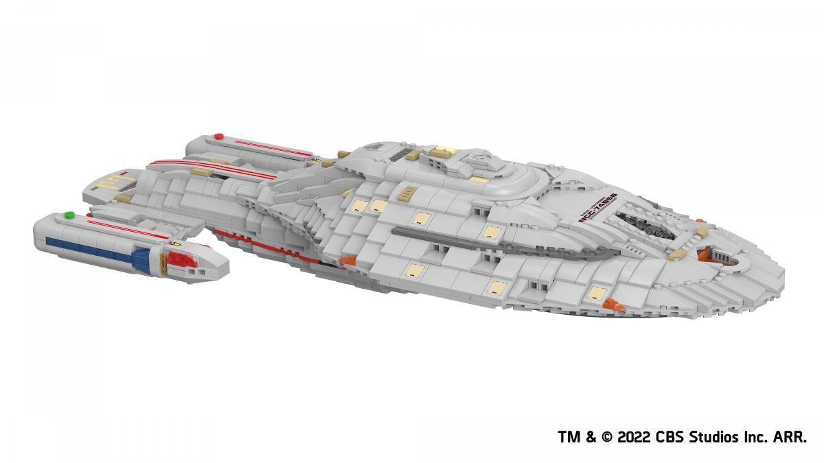 BlueBrixx STAR TREK USS Voyager NCC-74656 • Set 104966
