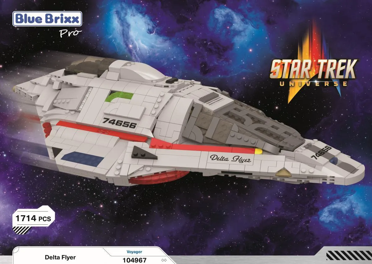 BlueBrixx STAR TREK Delta Flyer • Set 104967 • SetDB