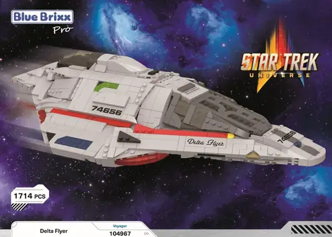 ペンギン急便　フルパラ BlueBrixx Bundle STAR TREK Klingon Bird-of-Prey with minifigures