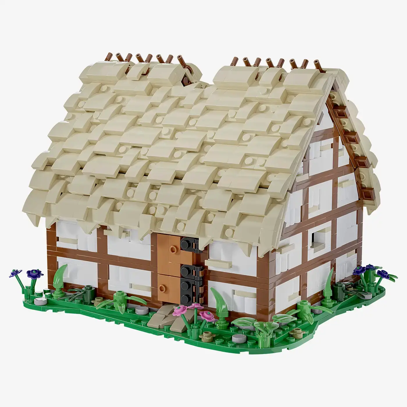 BlueBrixx Medieval House • Set 105009 • SetDB - Main Image