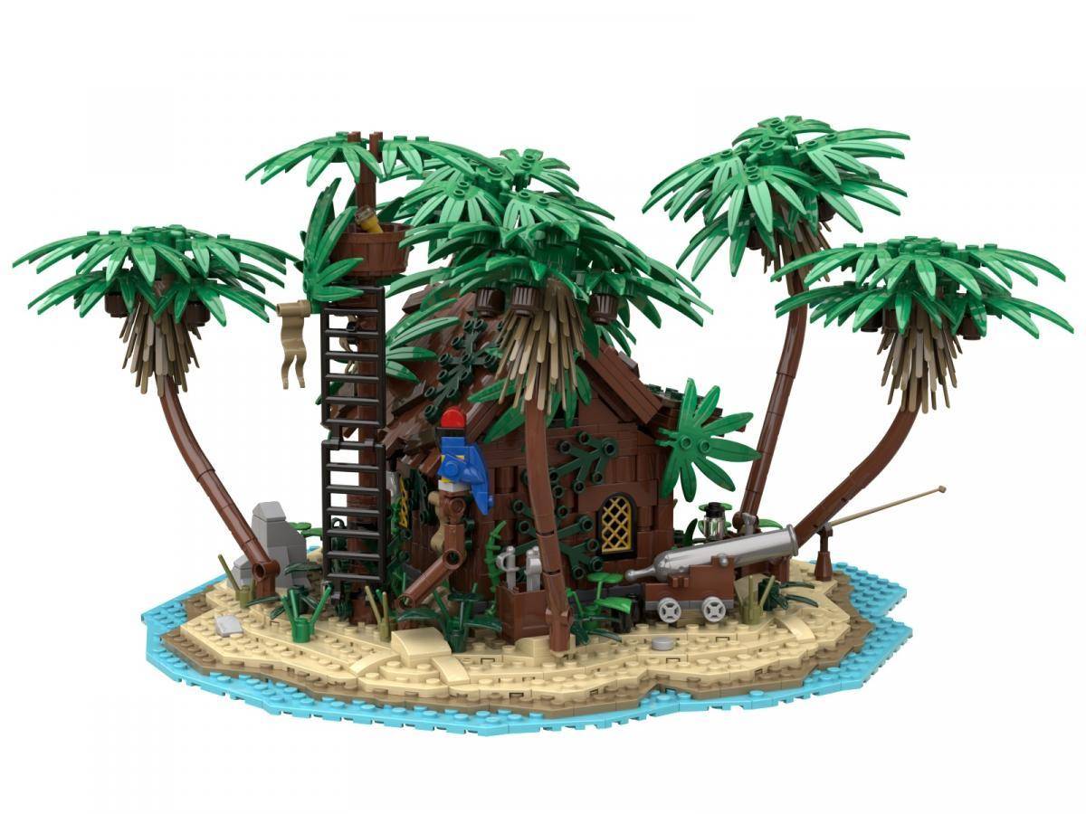 Île des pirates - Île avec cachette (BB-105130) — Prix et comparaison | Brick Broker