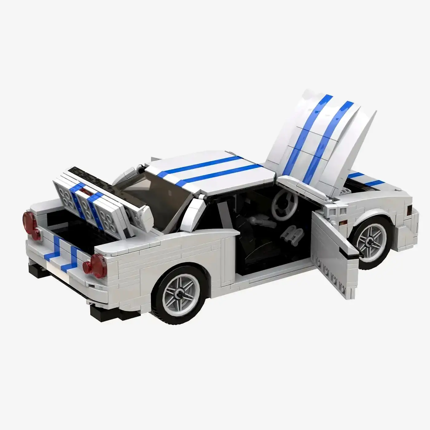 BlueBrixx Japanese Sports Car • Set 105134 • SetDB