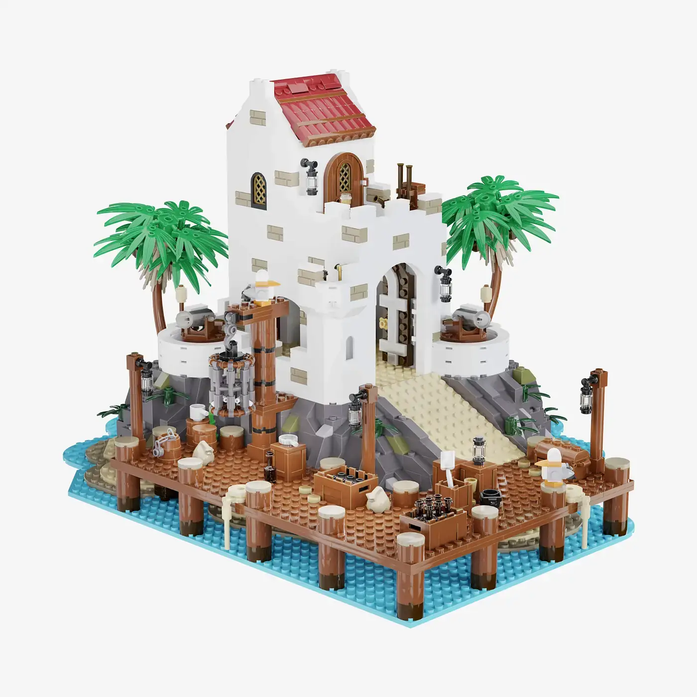 BlueBrixx Governors Island Harbour • Set 105181 • SetDB