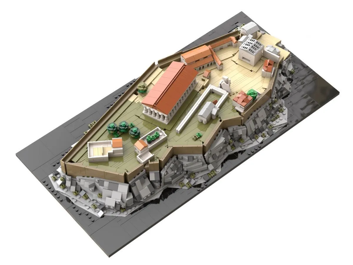 BlueBrixx Acropolis • Set 105265 • SetDB • Merlins Bricks