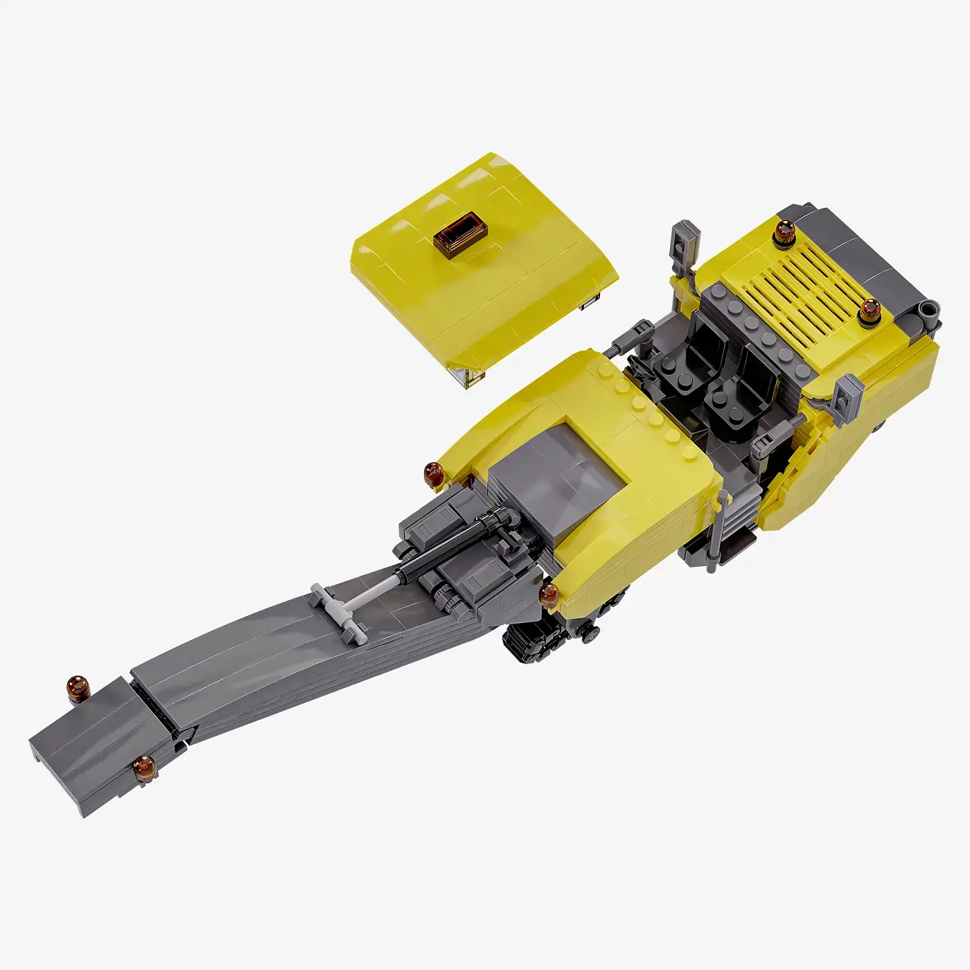 BlueBrixx Cold milling machine • Set 105330 • SetDB