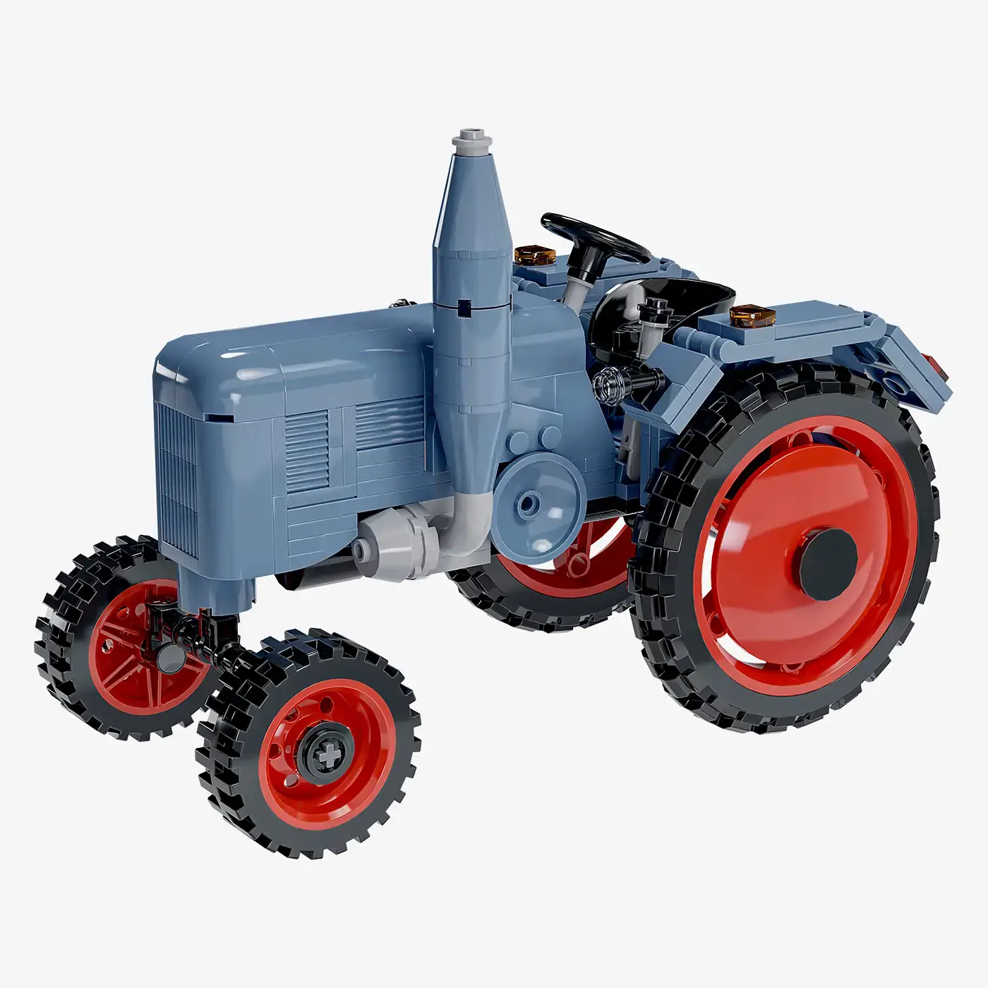 BlueBrixx Old Tractor • Set 105331 • SetDB • Merlins Bricks