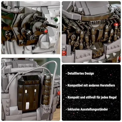 BlueBrixx STAR TREK Borg Drone Bust • Set 105418 • SetDB