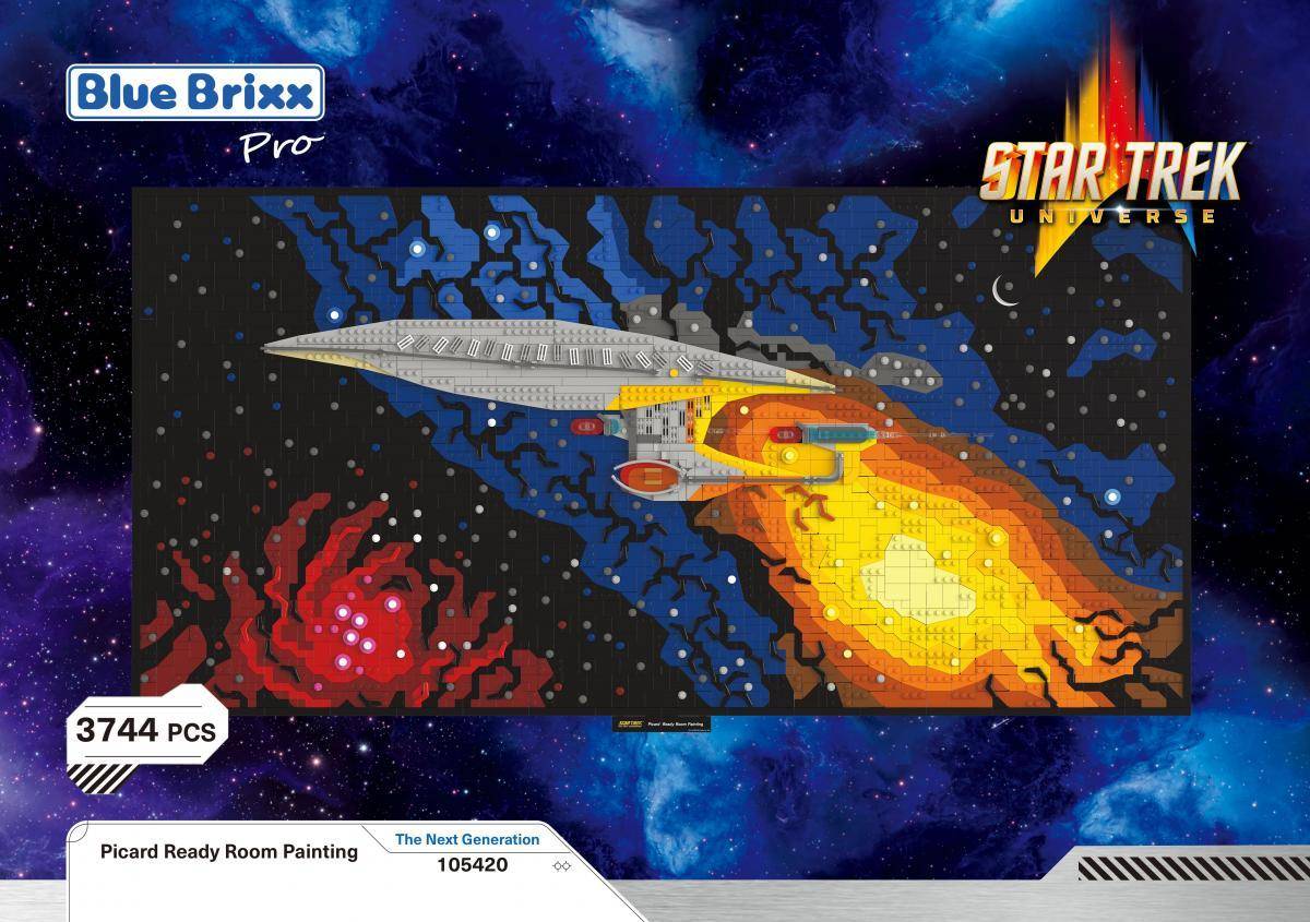 Salle de peinture du bureau du capitaine Picard (STAR TREK) (BB-105420) — Prix et comparaison | Brick Broker