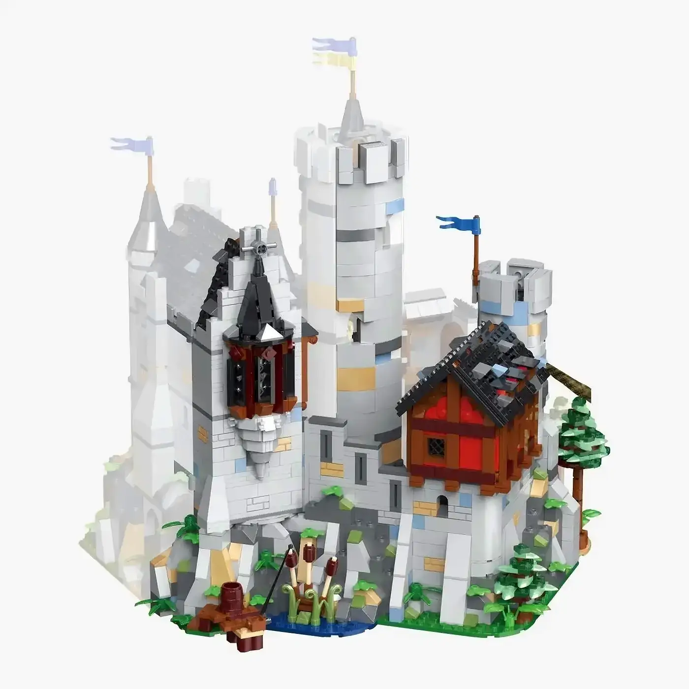 BlueBrixx Löwenstein Castle Royal Edition Expansion