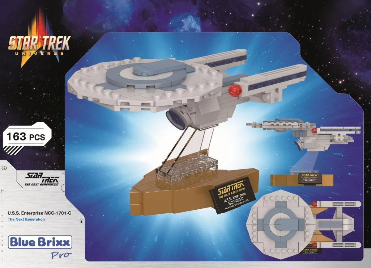 BlueBrixx STAR TREK USS Enterprise NCC-1701-C • Set 105443