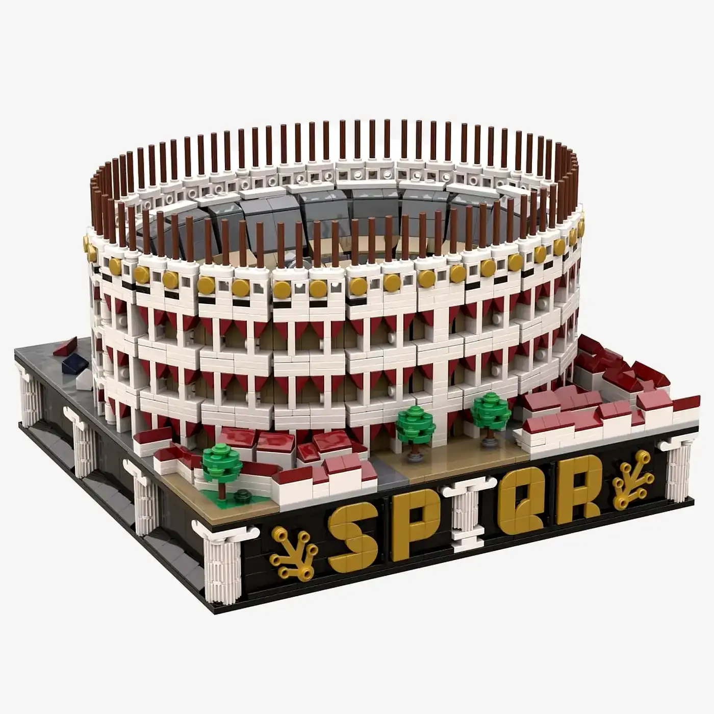 BlueBrixx Colosseum Set 105475 SetDB Merlins Bricks