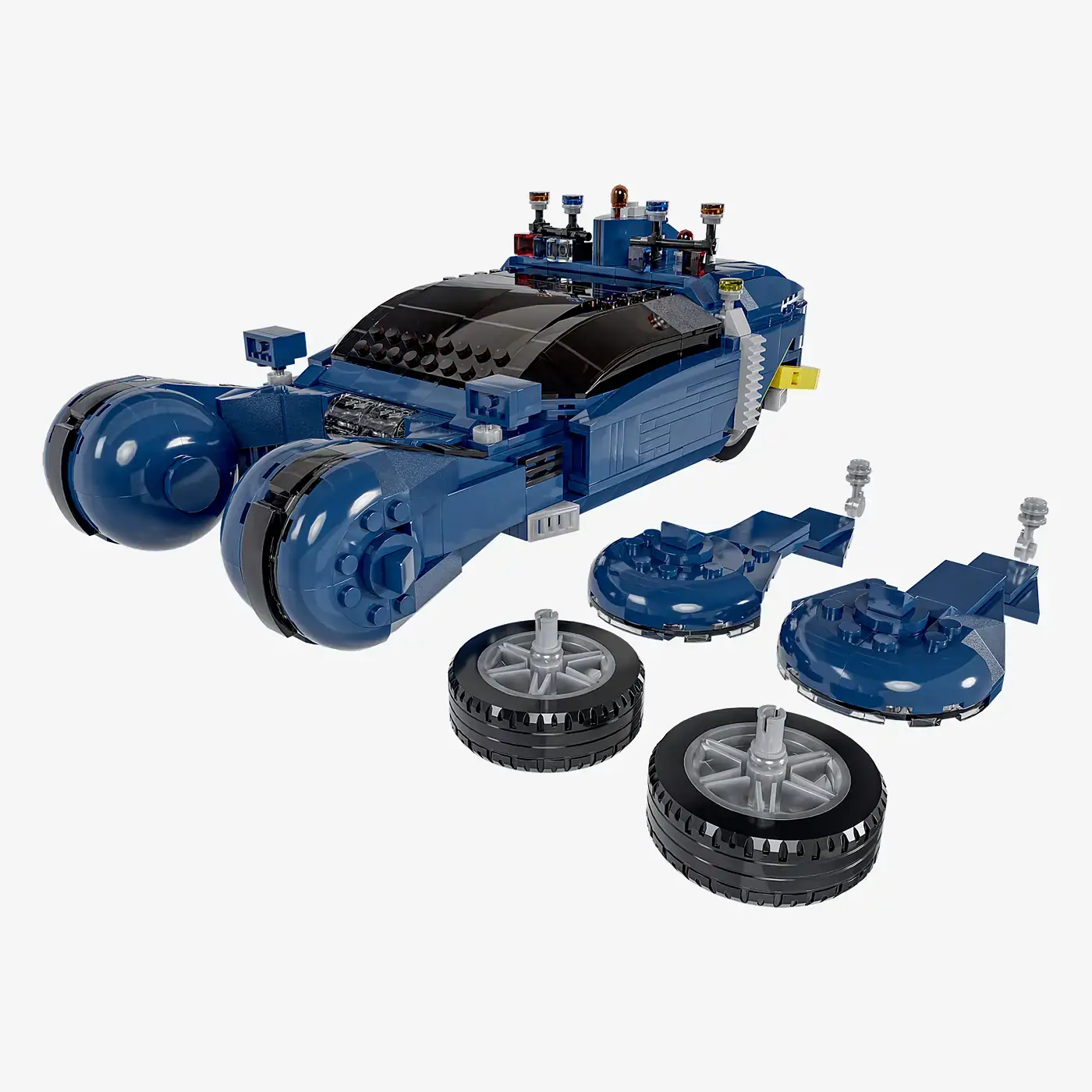 BlueBrixx Big Blue Runner • Set 105505 • SetDB